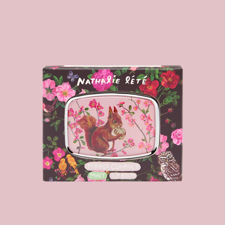 Natalie Lete Forest Folk Mirror Compact Lip Balm - FG5448 - Uneeka